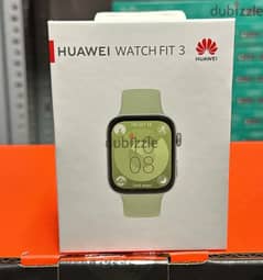 Huawei Watch Fit 3 green great & good price