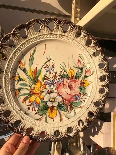 vintage porcelain decorative plate wall 2
