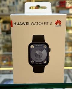 Huawei Watch Fit 3 black exclusive & good price 0
