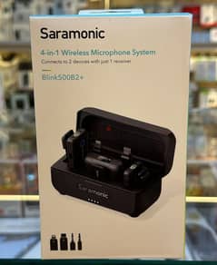 Saramonic Blink 500 B2+ 4 in 1 Wireless Microphone System exclusive &