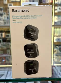 Saramonic Blink 900 B2 ultra compact 2.4ghz dual-channel wireless micr