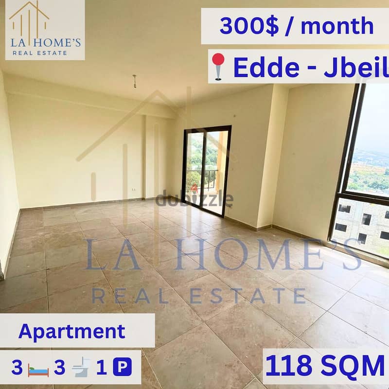 apartment for rent in edde jbeil شقة للايجار في اده جبيل 0