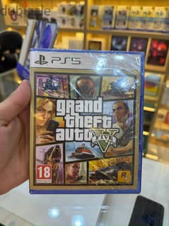 Ps5 cd Gta 5 exclusive & new price 0