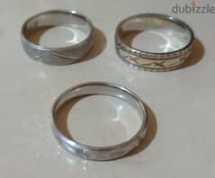 Luxory Silver Rings ( 3 Rings Availible) 0