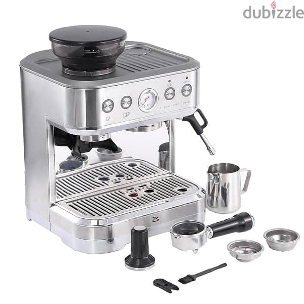 silvercrest espresso machine with grinder 1