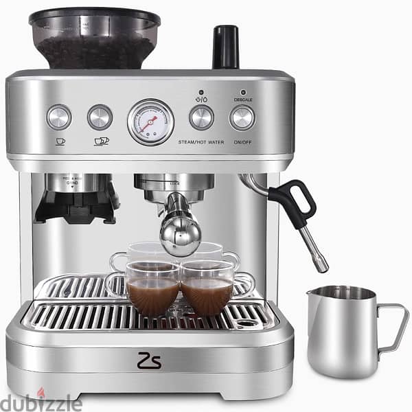 silvercrest espresso machine with grinder 2