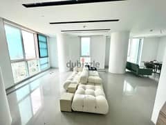 Luxurious High-Floor Apartment with Open City View in Achrafieh