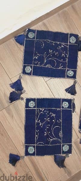 Dark Blue Table covers 2