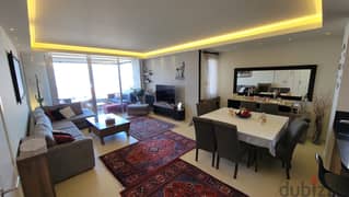 155 m² Furnished Apartment in Elissar, Metn with Sea & Mountain View