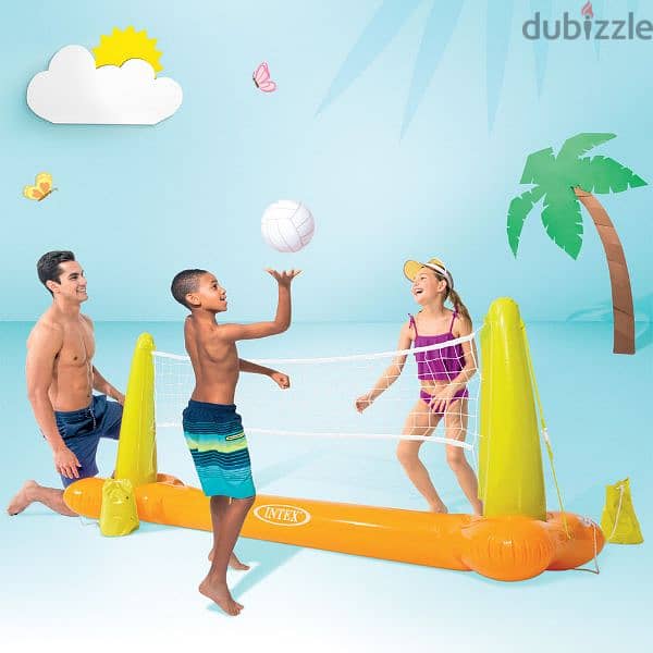 Intex Inflatable Pool Volleyball Net 239 x 64 x 91 cm 2