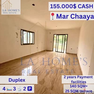 duplex for sale in mar chaaya دوبلكس للبيع في مار شعيا