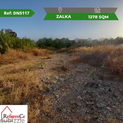 Prime Land For Rent In Zalka ارض رائعة للإيجار في الزلقا