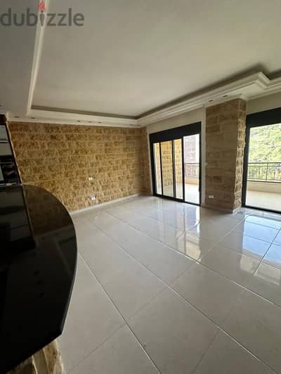 BRAND NEW IN MANSOURIEH PRIME + VIEW (130SQ) PRIVATE JACUZZI (MA-335)