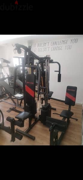 multifunctional home gym like new