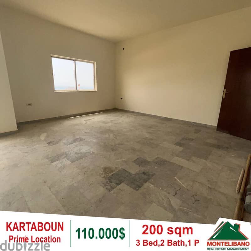 Apartment for sale in Kartaboun!!! 3
