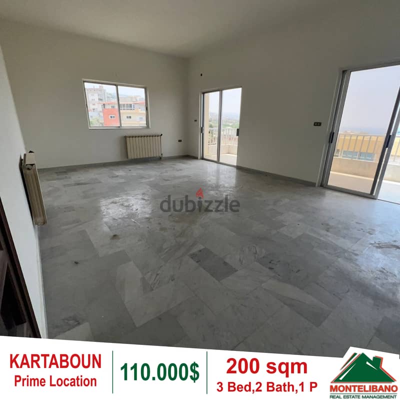 Apartment for sale in Kartaboun!!! 4