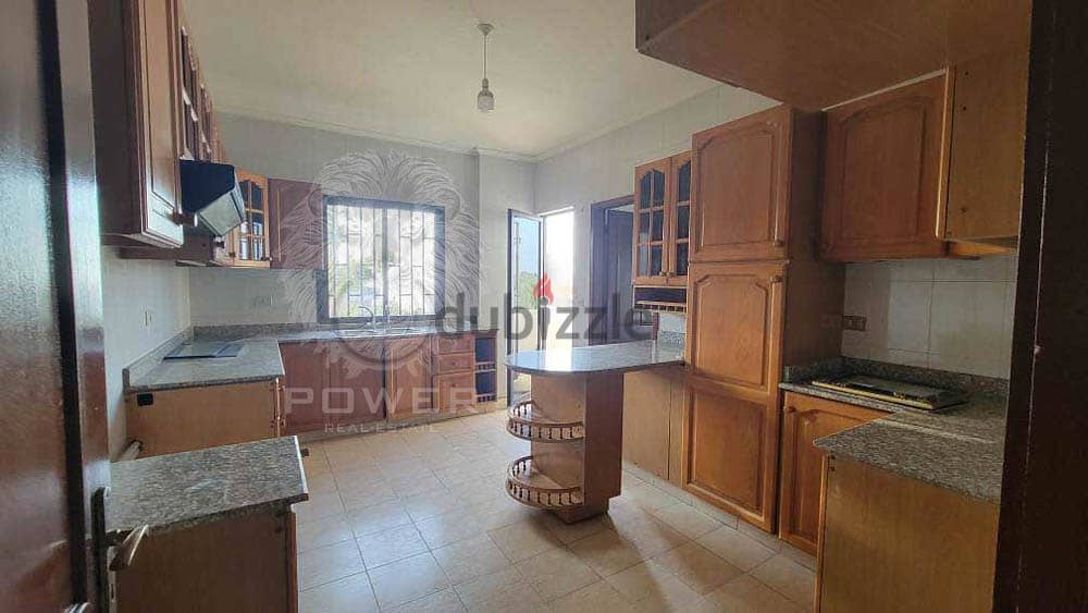 P#KR108617 spacious 185 sqm apartment in  Bchamoun Yehodeye/بشامون 2