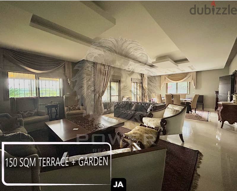 P#JA108618  280sqm apartment with terrace in ain saade/عين سعادة 0
