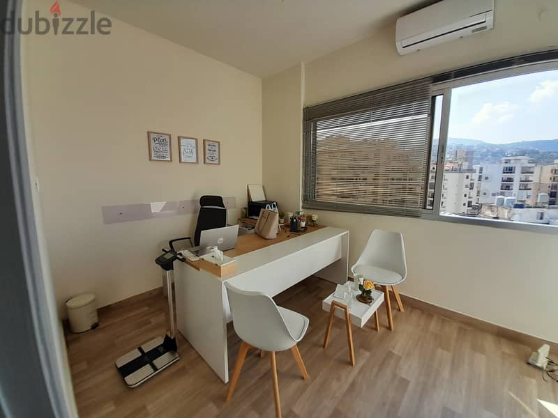 75 SQM Semi- Furnished Office for Rent in Jdeideh, Metn 1