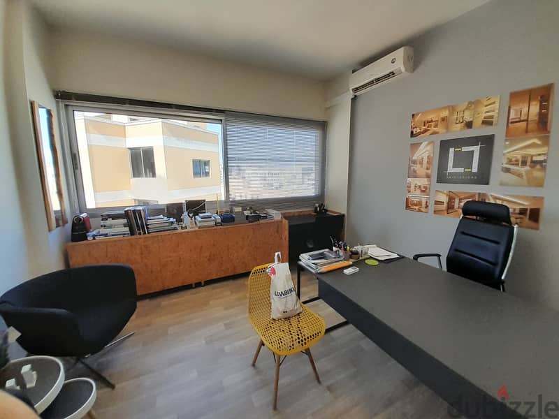 75 SQM Semi- Furnished Office for Rent in Jdeideh, Metn 6