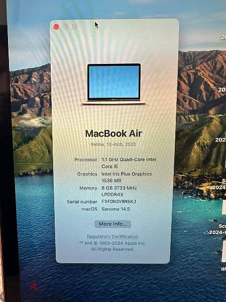 Macbook air 2020 5