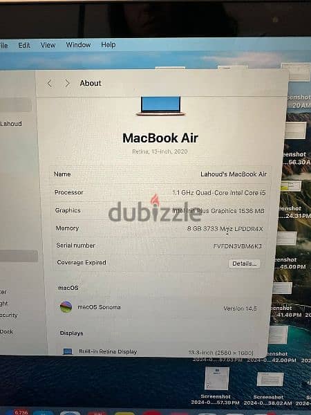 Macbook air 2020 6