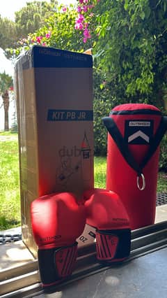 BRAND NEW BOXING BAG & GLOVES (YOUNG) 0