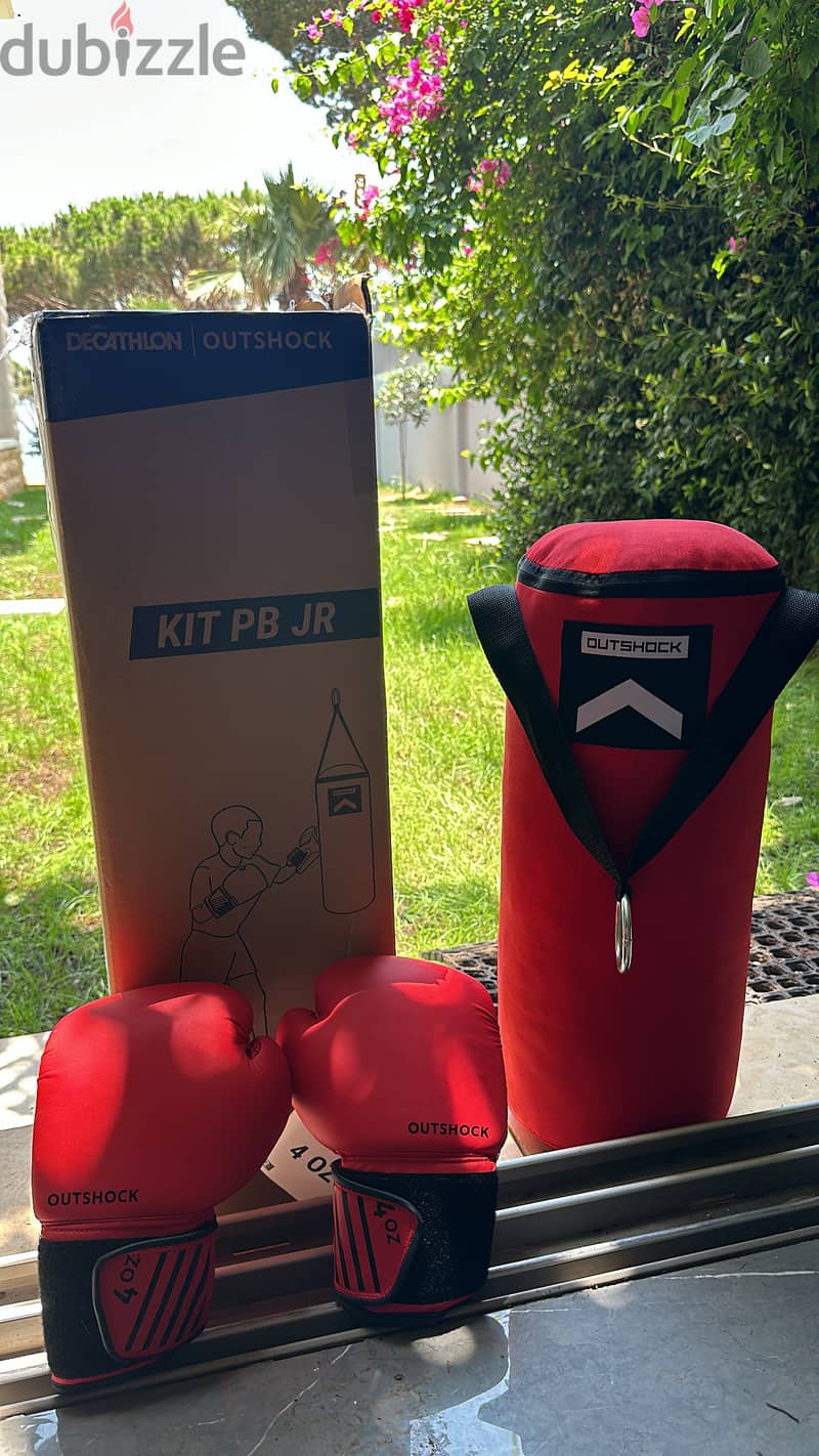 BRAND NEW BOXING BAG & GLOVES (YOUNG) 2