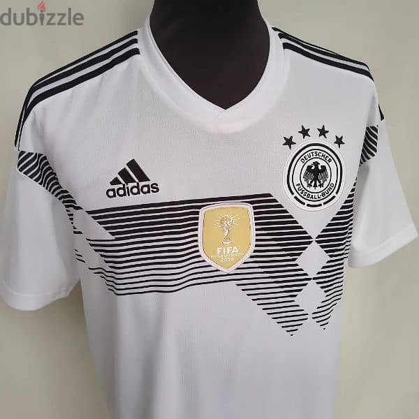 Original "Germany" 2017/18 World Cup Adidas Home Jersey Size Men L/XL 2