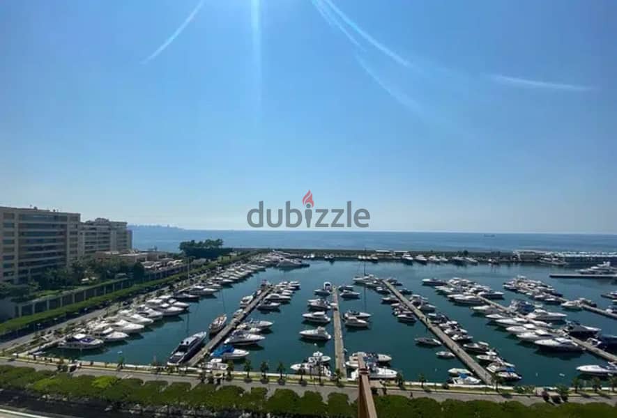 Waterfront City Dbayeh/ Apartment for Rent +Terrace & Full Marina Vie 0