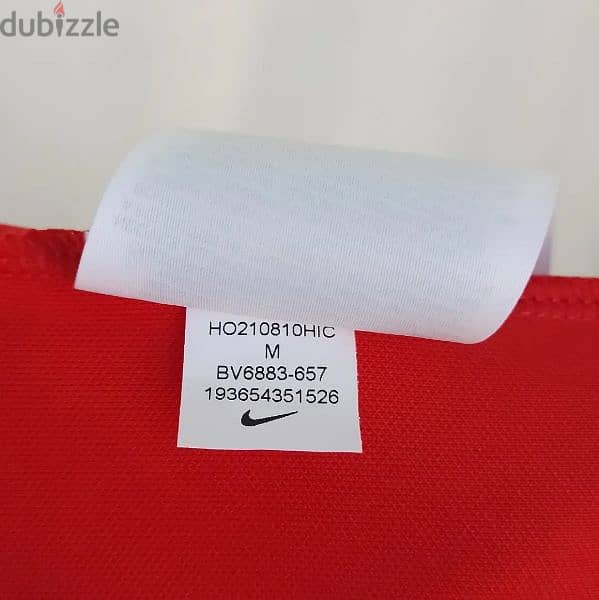 Original "Turkey" 2021/22 NWT Nike Red Training Jersey Size Men Medium 9