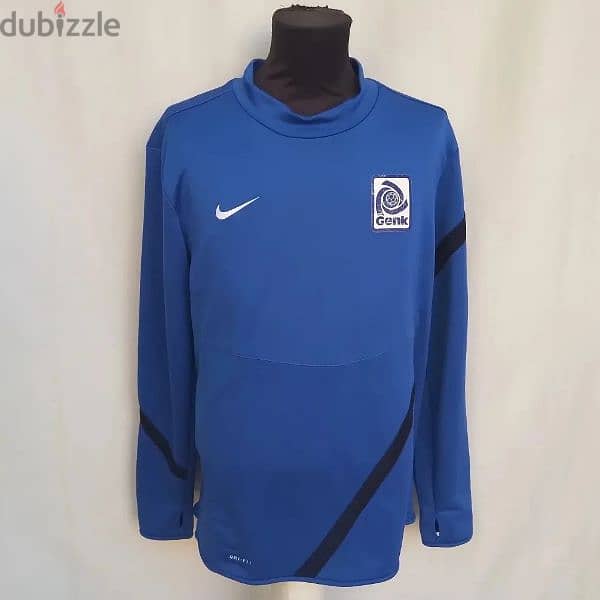 Original "KRC Genk" 2012/13 Nike Blue Training Pullover Size Men Large 0