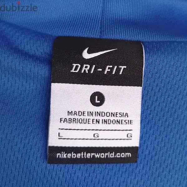 Original "KRC Genk" 2012/13 Nike Blue Training Pullover Size Men Large 6