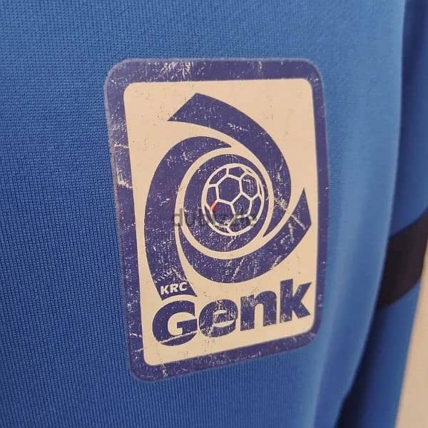 Original "KRC Genk" 2012/13 Nike Blue Training Pullover Size Men Large 9