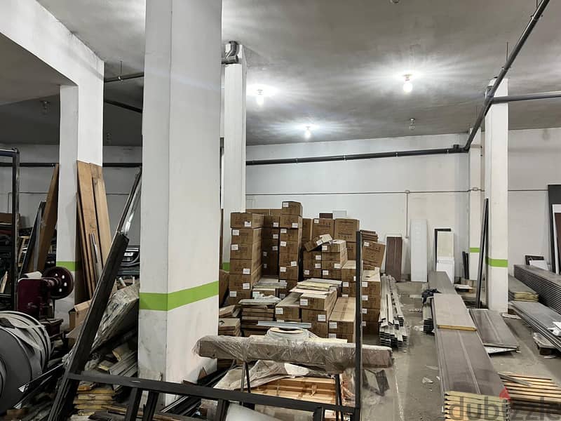 zahle haouch el omara warehouse 800m for rent stargate area Ref#6235 0
