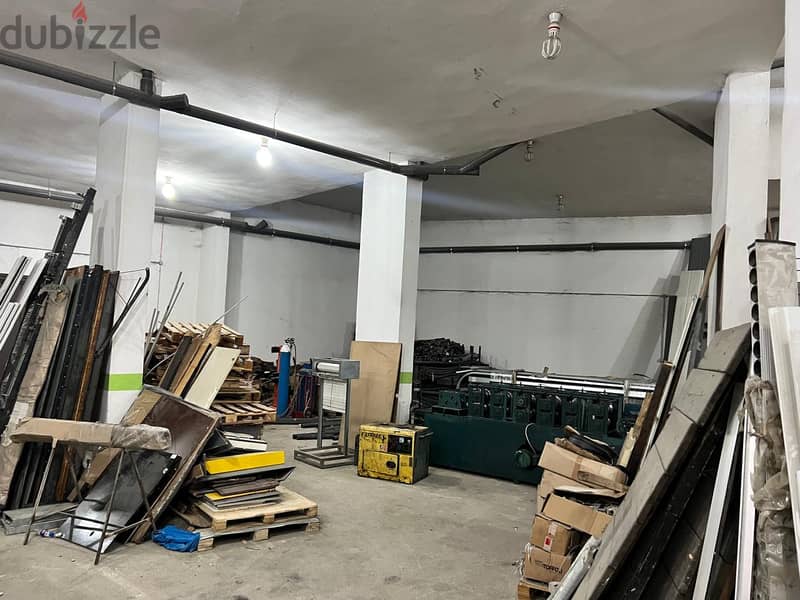 zahle haouch el omara warehouse 800m for rent stargate area Ref#6235 4