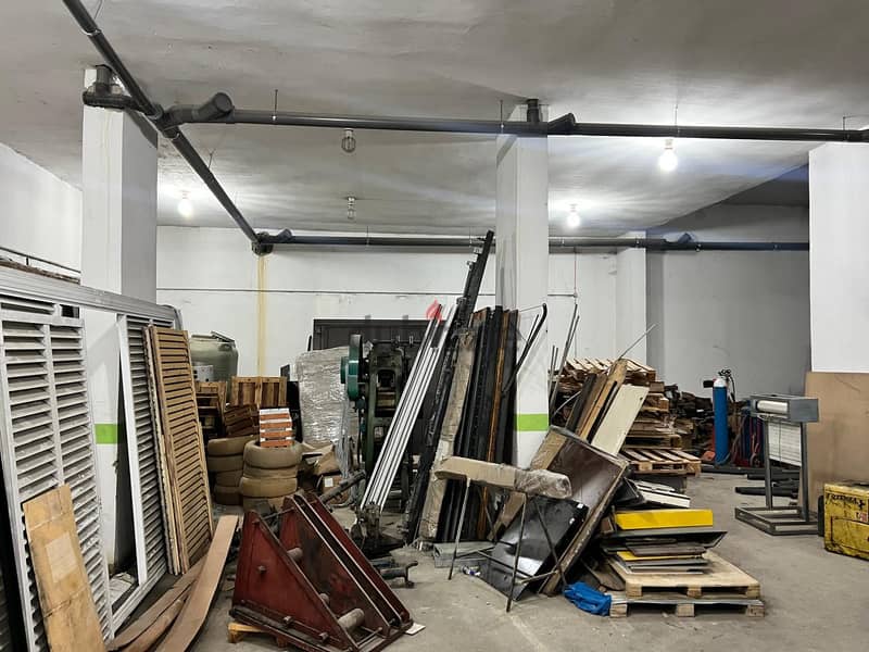 zahle haouch el omara warehouse 800m for rent stargate area Ref#6235 7