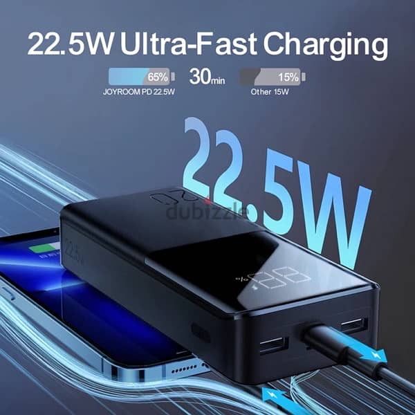 Orginal Power Bank 22.5 watt super fast charging Joy Room FOR ONLY 20$ 0