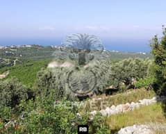 P#RB108637. land with a panoramic sea view in Jbeil-Gharzouz/جبيل-غرزوز