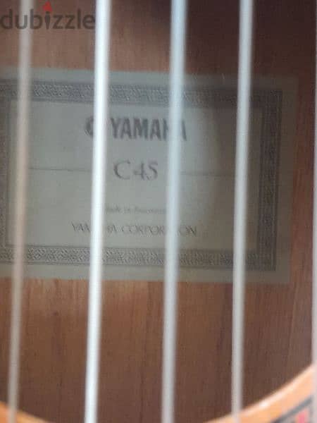 Yamaha classical guitar 1