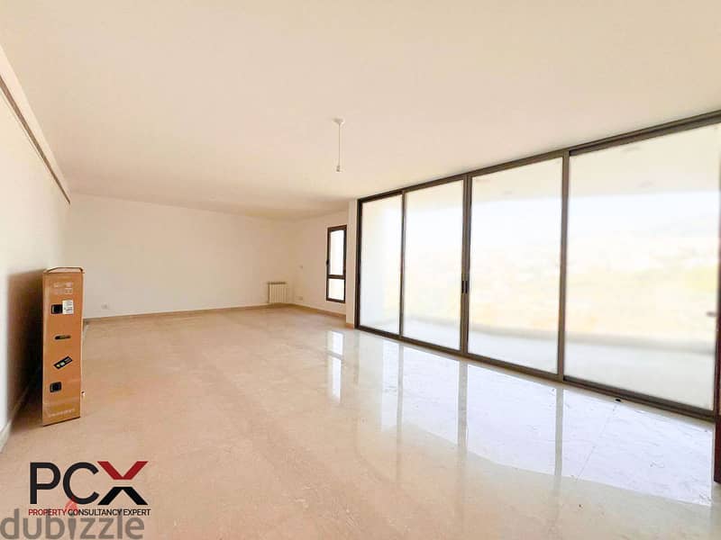 Apartment For Rent In Baabda I With Balcony I Mountain View 0