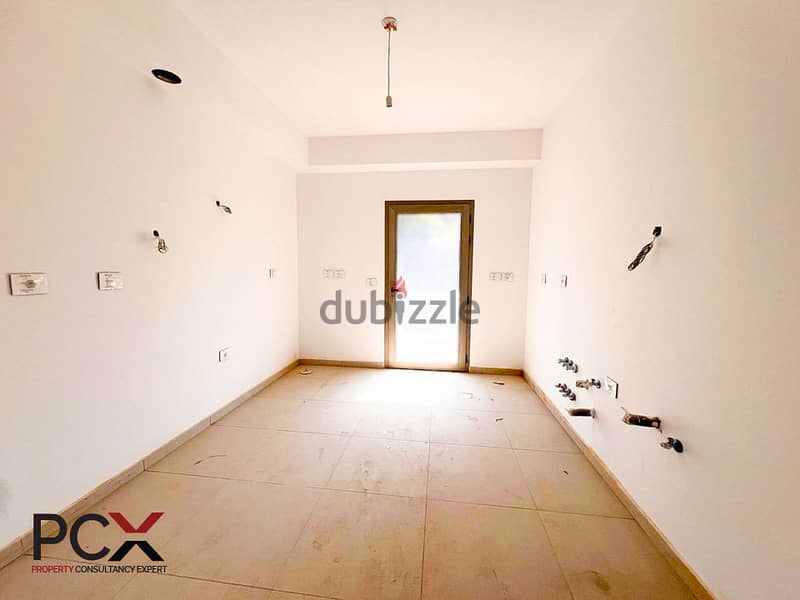 Apartment For Rent In Baabda I With Balcony I Mountain View 2