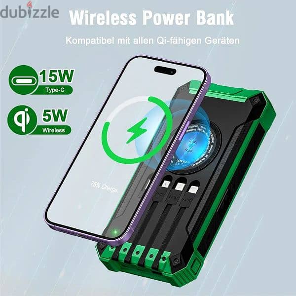 solar power bank 26800mAh 3