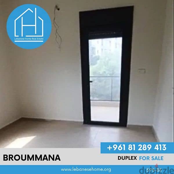 Apartment for Sale in Broumana - duplex شقة للبيع في منطقة برمانا 1