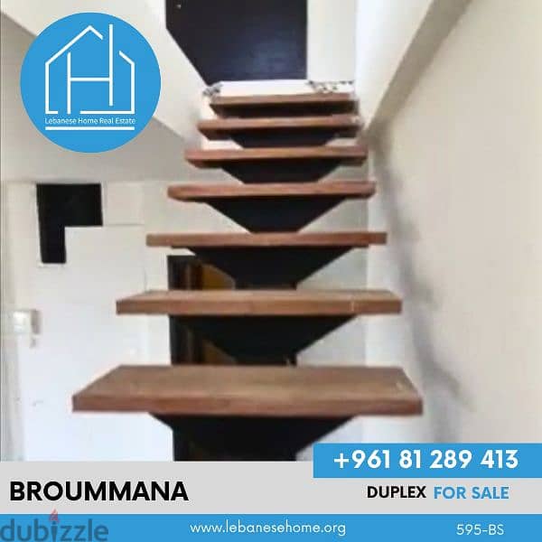 Apartment for Sale in Broumana - duplex شقة للبيع في منطقة برمانا 3
