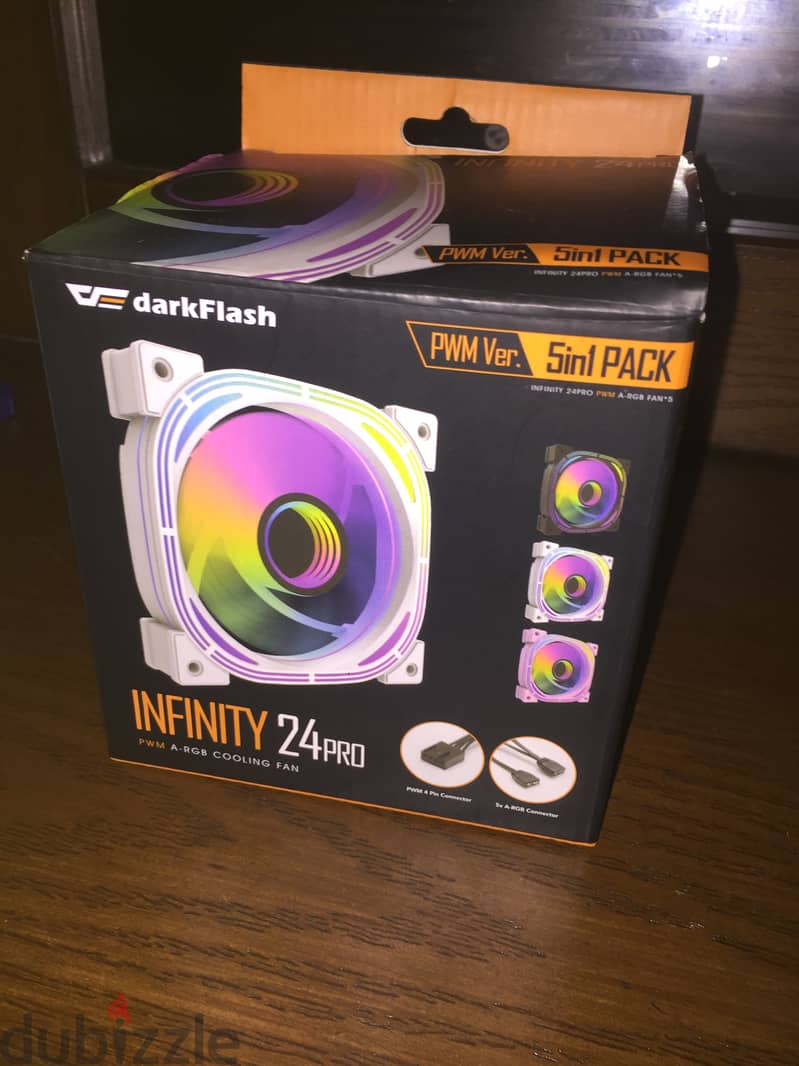 DarkFlash INFINITY 5 in 1 -120mm fans for cases 0