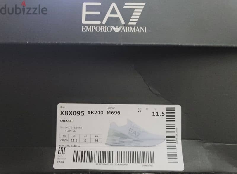 Emporio Armani EA7 Crusher Distance Mens Sneakers 1