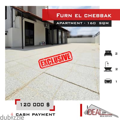 EXCLUSIVE ! HOT DEAL in Furn El Chebbak 160 sqm ref#jpt22146