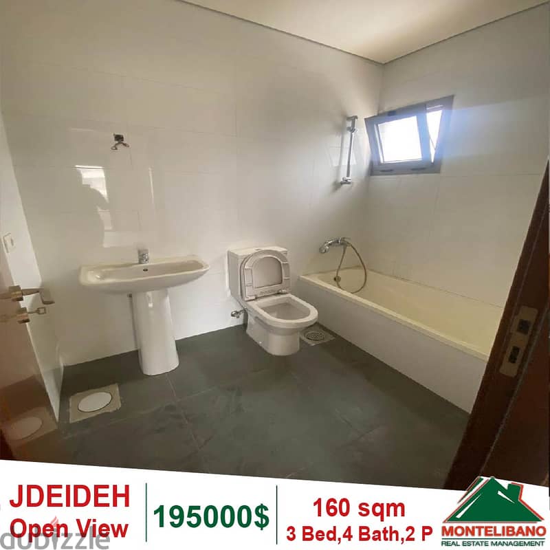 195000$!! Open View Apartment for sale in Jdeideh 6