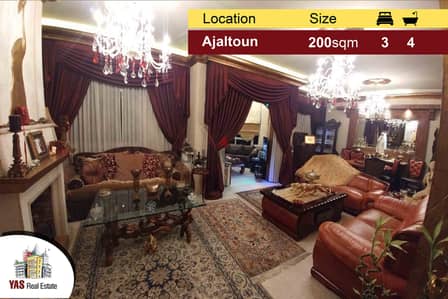 Ajaltoun 200m2 | Super Luxurious | Mountain View | Decorated | Catch |